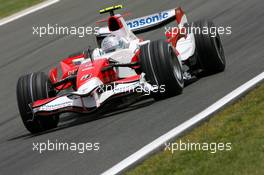 30.06.2007 Magny-Cours, France,  Jarno Trulli (ITA), Toyota Racing, TF107 - Formula 1 World Championship, Rd 8, French Grand Prix, Saturday Qualifying