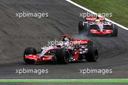 30.06.2007 Magny-Cours, France,  Fernando Alonso (ESP), McLaren Mercedes has a technical problem - Formula 1 World Championship, Rd 8, French Grand Prix, Saturday Qualifying