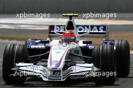 30.06.2007 Magny-Cours, France,  Robert Kubica (POL), BMW Sauber F1 Team, F1.07 - Formula 1 World Championship, Rd 8, French Grand Prix, Saturday Qualifying