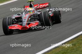 30.06.2007 Magny-Cours, France,  Lewis Hamilton (GBR), McLaren Mercedes, MP4-22 - Formula 1 World Championship, Rd 8, French Grand Prix, Saturday Qualifying