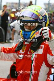 30.06.2007 Magny-Cours, France,  Pole Position, 1st, Felipe Massa (BRA), Scuderia Ferrari, F2007 - Formula 1 World Championship, Rd 8, French Grand Prix, Saturday Qualifying