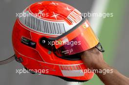 30.06.2007 Magny-Cours, France,  Michael Schumacher (GER), Scuderia Ferrari, Advisor, crash helmet - Formula 1 World Championship, Rd 8, French Grand Prix, Saturday