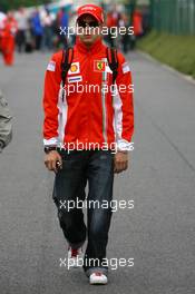 01.07.2007 Magny-Cours, France,  Kimi Raikkonen (FIN), Räikkönen, Scuderia Ferrari - Formula 1 World Championship, Rd 8, French Grand Prix, Sunday