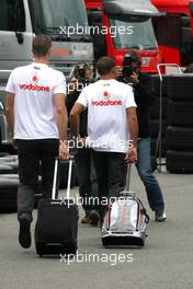 28.06.2007 Magny-Cours, France,  Lewis Hamilton (GBR), McLaren Mercedes - Formula 1 World Championship, Rd 8, French Grand Prix, Thursday