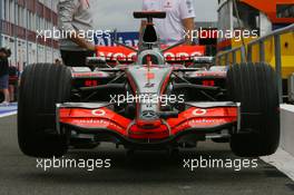 28.06.2007 Magny-Cours, France,  McLaren Mercedes, MP4-22 - Formula 1 World Championship, Rd 8, French Grand Prix, Thursday