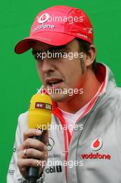 28.06.2007 Magny-Cours, France,  Fernando Alonso (ESP), McLaren Mercedes - Formula 1 World Championship, Rd 8, French Grand Prix, Thursday
