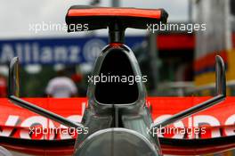 28.06.2007 Magny-Cours, France,  McLaren Mercedes, MP4-22, detail - Formula 1 World Championship, Rd 8, French Grand Prix, Thursday