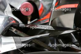 28.06.2007 Magny-Cours, France,  McLaren Mercedes, MP4-22, rear suspension detail - Formula 1 World Championship, Rd 8, French Grand Prix, Thursday