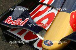 28.06.2007 Magny-Cours, France,  Scuderia Toro Rosso, STR02, front wing - Formula 1 World Championship, Rd 8, French Grand Prix, Thursday