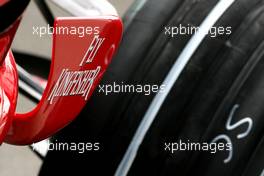 28.06.2007 Magny-Cours, France,  Toyota F1 Team wing detail - Formula 1 World Championship, Rd 8, French Grand Prix, Thursday