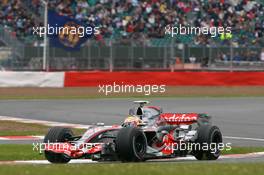 06.07.2007 Silverstone, England,  Lewis Hamilton (GBR), McLaren Mercedes, MP4-22 - Formula 1 World Championship, Rd 9, British Grand Prix, Friday Practice