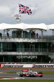 06.07.2007 Silverstone, England,  Lewis Hamilton (GBR), McLaren Mercedes, MP4-22 - Formula 1 World Championship, Rd 9, British Grand Prix, Friday Practice