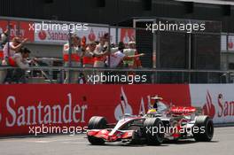 08.07.2007 Silverstone, England,  3rd, Lewis Hamilton (GBR), McLaren Mercedes, MP4-22 - Formula 1 World Championship, Rd 9, British Grand Prix, Sunday Race