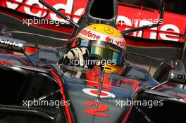 07.07.2007 Silverstone, England,  Lewis Hamilton (GBR), McLaren Mercedes - Formula 1 World Championship, Rd 9, British Grand Prix, Saturday Practice