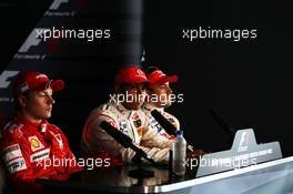 07.07.2007 Silverstone, England,  Lewis Hamilton (GBR), McLaren Mercedes, Kimi Raikkonen (FIN), Räikkönen, Scuderia Ferrari, Fernando Alonso (ESP), McLaren Mercedes - Formula 1 World Championship, Rd 9, British Grand Prix, Saturday Press Conference