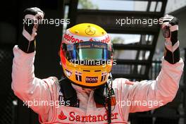 07.07.2007 Silverstone, England,  Lewis Hamilton (GBR), McLaren Mercedes - Formula 1 World Championship, Rd 9, British Grand Prix, Saturday Qualifying