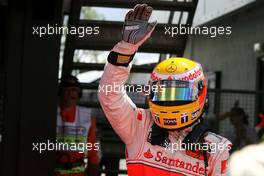 07.07.2007 Silverstone, England,  Lewis Hamilton (GBR), McLaren Mercedes - Formula 1 World Championship, Rd 9, British Grand Prix, Saturday Qualifying