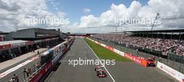 07.07.2007 Silverstone, England,  Lewis Hamilton (GBR), McLaren Mercedes, MP4-22 - Formula 1 World Championship, Rd 9, British Grand Prix, Saturday Qualifying