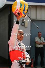 07.07.2007 Silverstone, England,  Lewis Hamilton (GBR), McLaren Mercedes - Formula 1 World Championship, Rd 9, British Grand Prix, Saturday Qualifying