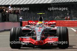 07.07.2007 Silverstone, England,  Lewis Hamilton (GBR), McLaren Mercedes - Formula 1 World Championship, Rd 9, British Grand Prix, Saturday Qualifying