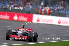 07.07.2007 Silverstone, England,  Lewis Hamilton (GBR), McLaren Mercedes, MP4-22 - Formula 1 World Championship, Rd 9, British Grand Prix, Saturday Practice