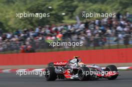 07.07.2007 Silverstone, England,  Lewis Hamilton (GBR), McLaren Mercedes, MP4-22 - Formula 1 World Championship, Rd 9, British Grand Prix, Saturday Practice