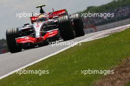 07.07.2007 Silverstone, England,  Lewis Hamilton (GBR), McLaren Mercedes, MP4-22 - Formula 1 World Championship, Rd 9, British Grand Prix, Saturday Qualifying