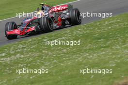 07.07.2007 Silverstone, England,  Lewis Hamilton (GBR), McLaren Mercedes, MP4-22 - Formula 1 World Championship, Rd 9, British Grand Prix, Saturday Qualifying