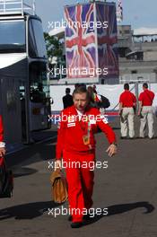 08.07.2007 Silverstone, England,  Jean Todt (FRA), Scuderia Ferrari, Ferrari CEO - Formula 1 World Championship, Rd 9, British Grand Prix, Sunday