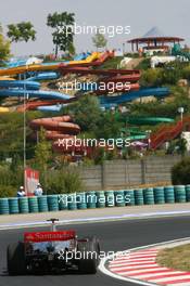 03.08.2007 Budapest, Hungary,  Lewis Hamilton (GBR), McLaren Mercedes, MP4-22 - Formula 1 World Championship, Rd 11, Hungarian Grand Prix, Friday Practice