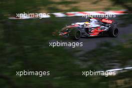 03.08.2007 Budapest, Hungary,  Lewis Hamilton (GBR), McLaren Mercedes - Formula 1 World Championship, Rd 11, Hungarian Grand Prix, Friday Practice