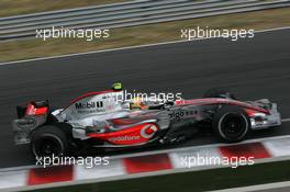 03.08.2007 Budapest, Hungary,  Lewis Hamilton (GBR), McLaren Mercedes, MP4-22 - Formula 1 World Championship, Rd 11, Hungarian Grand Prix, Friday Practice