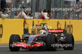 05.08.2007 Budapest, Hungary,  Winner, 1st, Lewis Hamilton (GBR), McLaren Mercedes, MP4-22 - Formula 1 World Championship, Rd 11, Hungarian Grand Prix, Sunday Podium