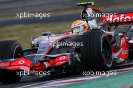 04.08.2007 Budapest, Hungary,  Lewis Hamilton (GBR), McLaren Mercedes - Formula 1 World Championship, Rd 11, Hungarian Grand Prix, Saturday Practice