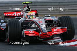 04.08.2007 Budapest, Hungary,  Lewis Hamilton (GBR), McLaren Mercedes, MP4-22 - Formula 1 World Championship, Rd 11, Hungarian Grand Prix, Saturday Practice