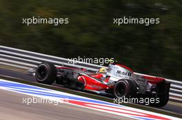 04.08.2007 Budapest, Hungary,  Lewis Hamilton (GBR), McLaren Mercedes - Formula 1 World Championship, Rd 11, Hungarian Grand Prix, Saturday Practice