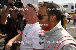 05.08.2007 Budapest, Hungary,  Lewis Hamilton (GBR), McLaren Mercedes - Formula 1 World Championship, Rd 11, Hungarian Grand Prix, Sunday