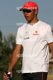 02.08.2007 Budapest, Hungary,  Lewis Hamilton (GBR), McLaren Mercedes - Formula 1 World Championship, Rd 11, Hungarian Grand Prix, Thursday