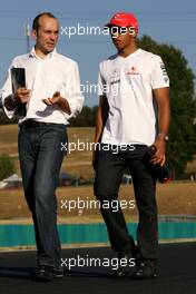 02.08.2007 Budapest, Hungary,  Lewis Hamilton (GBR), McLaren Mercedes - Formula 1 World Championship, Rd 11, Hungarian Grand Prix, Thursday