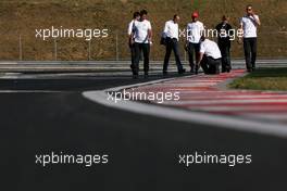 02.08.2007 Budapest, Hungary,  Lewis Hamilton (GBR), McLaren Mercedes - Formula 1 World Championship, Rd 11, Hungarian Grand Prix, Thursday