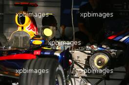 07.09.2007 Monza, Italy,  Red Bull Racing, RB3 - Formula 1 World Championship, Rd 13, Italian Grand Prix, Friday