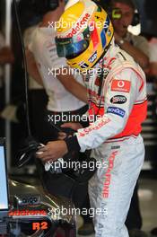 07.09.2007 Monza, Italy,  Lewis Hamilton (GBR), McLaren Mercedes - Formula 1 World Championship, Rd 13, Italian Grand Prix, Friday Practice