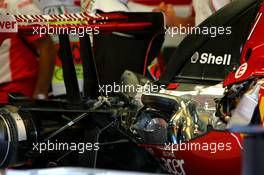 07.09.2007 Monza, Italy,  Scuderia Ferrari, F2007, Engine - Formula 1 World Championship, Rd 13, Italian Grand Prix, Friday Practice