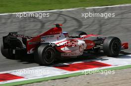 07.09.2007 Monza, Italy,  Takuma Sato (JPN), Super Aguri F1, SA07 - Formula 1 World Championship, Rd 13, Italian Grand Prix, Friday Practice