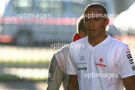 07.09.2007 Monza, Italy,  Lewis Hamilton (GBR), McLaren Mercedes - Formula 1 World Championship, Rd 13, Italian Grand Prix, Friday