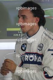 07.09.2007 Monza, Italy,  Robert Kubica (POL),  BMW Sauber F1 Team - Formula 1 World Championship, Rd 13, Italian Grand Prix, Friday Practice