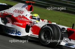 07.09.2007 Monza, Italy,  Ralf Schumacher (GER), Toyota Racing, TF107 - Formula 1 World Championship, Rd 13, Italian Grand Prix, Friday Practice