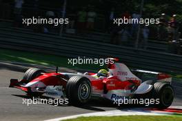 07.09.2007 Monza, Italy,  Ralf Schumacher (GER), Toyota Racing, TF107 - Formula 1 World Championship, Rd 13, Italian Grand Prix, Friday Practice