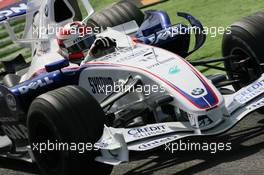 07.09.2007 Monza, Italy,  Robert Kubica (POL), BMW Sauber F1 Team, F1.07 - Formula 1 World Championship, Rd 13, Italian Grand Prix, Friday Practice