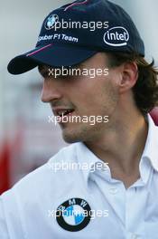 07.09.2007 Monza, Italy,  Robert Kubica (POL),  BMW Sauber F1 Team - Formula 1 World Championship, Rd 13, Italian Grand Prix, Friday